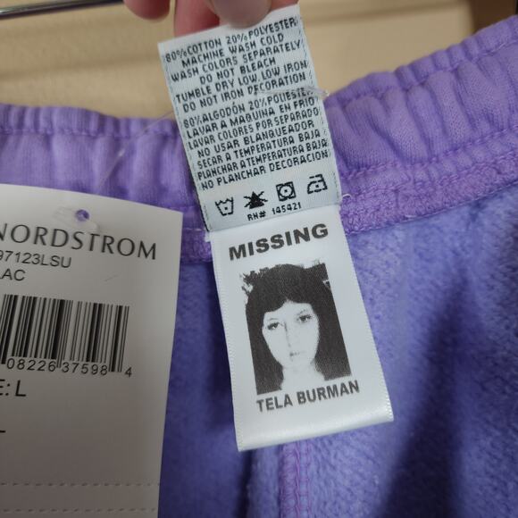 Cross Colours Sunshine Jogger in Purple Size L - Picture 9 of 10